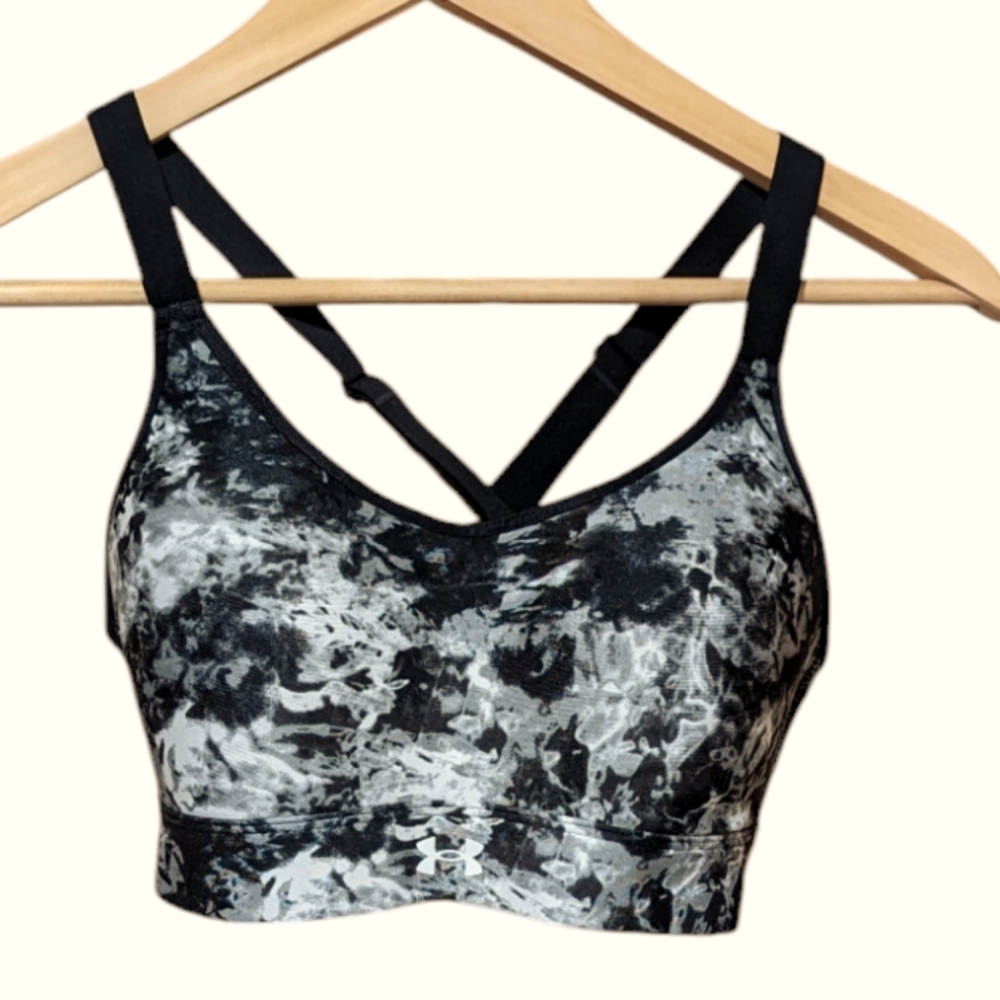 Under Armour Continuum Mid Printed Sports Bra